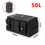 Auto pakiruumi hoiukorraldaja kaanega universaalne auto pakiruumi korraldaja 70L hoiukast Oxfordi riidest kokkupandav korraldaja 50L