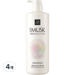Mise-en-sc&egrave;ne Pearl Shining Perfume Repair Shampoo White Musk Fragrance, 1L, 4 pcs. white