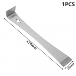 3-&uuml;hes lame peaga kaabits roostevabast terasest puidut&ouml;&ouml;tlemise kaabits multifunktsionaalne hoob puidust tahvli demonteerimiseks spaatliga k&uuml;&uuml;nte t&otilde;stmise t&ouml;&ouml;riist 1PC h&otilde;be