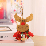 J&otilde;ulukaunistused, kuuse ripatsid, vanad nukud kellukestega, j&otilde;ulup&auml;eva kaunistused, v&auml;ikesed kingitused. punane