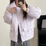 Uued s&uuml;gisene naiste parkad Mantlid Joped L&uuml;hikesed &uuml;ler&otilde;ivad Uued lillad jakid L lilla