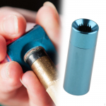 Billiard Pool Cue Tip Repair Tool 3 in 1 Stick Shaper/Aerator, Accessories punane