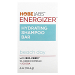 Hobe Labs, Energizer, Niisutav &Scaron;ampoonitahvel, Rannap&auml;ev, 4 oz (113,4 g) blue