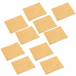 10 tk praktiline korgist matt koju 10 tk. alusalused korkmatt Isekleepuv lauaalus kodukontori k&ouml;&ouml;gijoogile