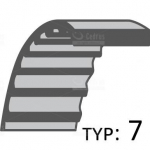 Pasek Cedrus Odśnieżarka Cedsb61-E /15X762/ Xpd5M0750001