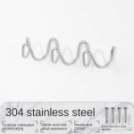 MOMO Minimalistlikud Konksud Esik Bauhaus Riidepuu Seinale Riputatav Seina Taga Ukse Esik Riided M&uuml;tsikonksud Galvaanitud Metallkonksud drill installation