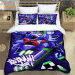 F-Five-Nights At Freddy's FNAF voodipesukomplekt King Twin Double Boys voodipesu Mirkofiibrist v&otilde;i pol&uuml;estrist tekikott 150x200cm 3pcs