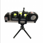 T&ouml;&ouml;riista mitmeotstarbeline lasertaseme komplekt Standardne Cross Line Lase 8 jala m&otilde;&otilde;dulindi joonlaud metallist statiivialusega must