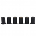 6 tk M6 vastupidavad kummist kaevu mutrid esiklaasi poldid mootorrataste kajaki kanuupaatide jaoks