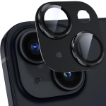Kaamerakile iPhone 14 Plus kaamera kaitse alumiiniumsulamist karastatud klaasist iPhone Plus kaamera kate kriimustuskindel p&otilde;rutuskindel &uuml;levalgustus must