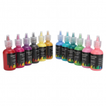 12 v&auml;rvi tindiga v&auml;rvi vedel DIY Airbrush Paint Art tint auto k&auml;sit&ouml;&ouml;ks Tile Rocks 348 ml
