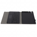 Juhtmevaba eemaldatav klaviatuur puuteplaadiga arvutitarvikud PU-nahast &uuml;mbrisega Lenovo M10 FHD jaoks must