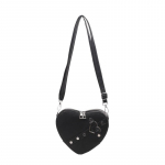 Shangxin Love Naiste kott Moodne tekstuuriga &otilde;lakott Loov crossbody kott Kott punane