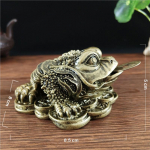 Kuldne Kolmejalaga Konna Skulptuur Kuju Ornament Buddha Kuju Vaikfiguurid &Otilde;nnelikud Kingitused Raha M&uuml;ndid Kodu Kaunistus