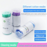 Ripsmete puhastamine ja p&uuml;siv vatitups &ndash; t&auml;ppist&ouml;&ouml;riist meigi- ja t&auml;toveeringurakenduste jaoks Large Eyelash Brush