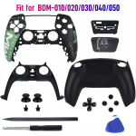 Piiratud God of War jaoks PS5 kontroller Shell puuteplaadi m&auml;nguplaadi kaane vahetus eesmine tagumine plaadid k&auml;epideme &uuml;mbris BDM-010/020/030 jaoks