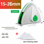 Kodune aknapesuvahend vee sissepritsega klaasikustutuskumm Kahepoolne magnetiline aknakustutusvahend kahekihilise &otilde;&otilde;nsa klaasi puhastust&ouml;&ouml;riist