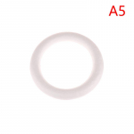1 tk valge &uuml;mmargune vahtplastist s&otilde;rmus j&otilde;ulude k&auml;sit&ouml;&ouml; jaoks isetehtud k&auml;sit&ouml;&ouml; p&auml;rg 8/10/12/15/20/25/30 cm pulmapeo kaunistused 20CM