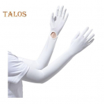 Naiste UV-p&auml;ikesekaitse pikad kindad t&auml;iss&otilde;rmekindad jahutavad k&auml;ekatted suvised s&otilde;idukindad v&auml;li spordi jaoks jalgrattas&otilde;it must