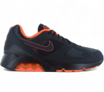 Nike Air Max 180 - Black Hyper Crimson - Herren Schuhe Sneakers Schwarz FJ9259-002 ORIGINAL EU 42 US 8.5
