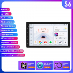 Hizpo 2 DIN Autoraadio GPS Android Multimeediapleier Universaalne 7 Heli Navigatsioon Volkswageni Nissani Hyundai Kia Toyota jaoks Intelligente RDS SWC DVR S6 8Core 6G 64G AI