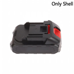 21 V alalisvoolu liitiumaku kest Liitiumioonaku laadimise kaitseplaat 5 aku korpuse kronstein must