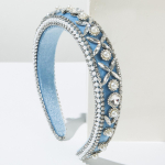 Rhinestone Teemant Peapaelad Naistele T&uuml;drukutele Ehetega Roheline Juukser&otilde;ngas Paks Polsterdatud Kristall Juukseriba Juukseehted Kingitus gray
