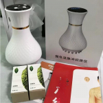 Elektriline meridiaanipintsel, Universaalne kuumutus kogu kehale, K&otilde;hu h&otilde;&otilde;rumine, Rasvap&otilde;letusinstrument, Massaažipintsel, K&otilde;ht impulssn&otilde;elaga White