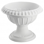 Veranda eesmine istutusn&otilde;u plastikust pulma lillepott pulma lillekonteiner dekoratiivne istutusn&otilde;u 25.00X25.00X20.00CM valge