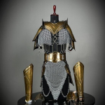 Keskaegse r&uuml;&uuml;tli turvis&uuml;likond Vapper Daam Cosplay Turvis Sca Larp Turvis Fantaasiaturvis Parim Kingitus Talle