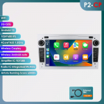 Hizpo Android 14 Autoraadio DSP Traadita Carplay Auto Opel Astra H J 2004 Vectra Vauxhall Antara Zafira Corsa C D Vivaro Meriva Veda jaoks S P2CP 4Core 2G 32G