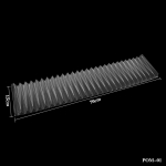 1 tk 3D Origami Disainpitsiline K&uuml;lgkooki &Auml;&auml;ris DIY &Scaron;okolaadivahtu Vorm Plastikust Koogivorm Koogikaunistamise T&ouml;&ouml;riist K&uuml;psetusvorm puhas