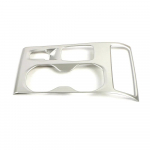 Volvo XC40 2019-2024 keskkonsooli AT k&auml;iguvahetuspaneeli veetassi hoidiku raami kaane &auml;&auml;ris H&otilde;bedane s&uuml;sinikkiu v&auml;rv