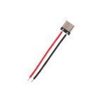 10 tk Micro USB Type-C 2-pin horisontaalne 2P Lihtne joodetud isane pistikplaat kiirlaadimispistik