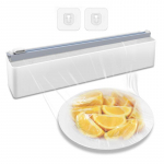 Magnetiline klammerduskile jaotur koos liugl&otilde;ikuriga Korduvkasutatav seinale kinnitatav plastikpakendi jaotur grey