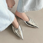 Terava ninaga temperamentsed madala kontsaga poolikud sussid suve uued mitmek&uuml;lgsed temperamentsed sandaalid ja sussid naiste k&otilde;rge kontsaga kingad 40 must