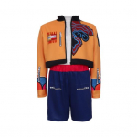 T&uuml;drukute Rumi Mira Deemonik&uuml;ttide Cosplay Kost&uuml;&uuml;m Lastele Poplaulja Kost&uuml;&uuml;m Halloweeni Karnevali Peo Cosplay Lavashow jaoks 130cm