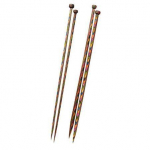 Aiguilles Knit Pro Droites par deux de 40 cm, 3.00mm roheline