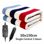 12V Autosoojendustekk 9 K&uuml;tusetasandiga Soojendusega Reisitekk Autole V&auml;litingimustesse Reisimiseks Telkimispadi 70X180Cm/120X150Cm/50X150Cm