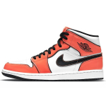 Air Jordan 1 Mid SE Turf Orange Unisex tossud Must Valge DD6834-802 43
