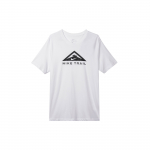 Nike Dri-Fit Musterdatud &Uuml;mmarguse Kaelusega L&uuml;hikeste Varrukatega T-s&auml;rk Meeste Topid Valge CZ9804-100 L