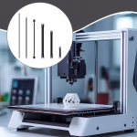 6x 3D Printer Accessories Combination Package Sturdy Flexible Easy to Use Installation