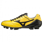 Mizuno Wave Ignitus &Uuml;marotsaline Paelkinnitusega AG (Kummist l&uuml;hikesed trukid) Vastupidavad kerged jalgpallikingad Meeste jalgpallikingad Kollane Must P1GA224409 40.5
