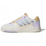 Adidas Drop Step 2.0 Mugavad Mitmek&uuml;lgsed Spordikadjad Libisemiskindlad Vastupidavad Madalad Rula Kingad Naiste Tossud Valge Lilla JP5887 41⅓
