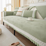 French Entry Lux diivanipadi Four Seasons universaalne katteriie nahast diivanikate libisemiskindel pitspadi 70X70