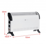 220V 1800W elektriline k&uuml;ttekeha Koduvanni termostaatk&uuml;ttekeha soojendaja ventilaator 3 tasemega reguleeritav ja astmeteta intelligentne soojendustraatk&uuml;tteseade