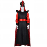 Film Jafar Cosplay Kost&uuml;&uuml;m Kombinesoon Keep M&uuml;tsiga Meestele Naistele R&otilde;ivad Halloweeni Kost&uuml;&uuml;mid Cosplay rollim&auml;ngu peokost&uuml;&uuml;m L
