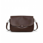 Ehtsa nahast crossbody kott, k&otilde;rgekvaliteediline kott k&otilde;rgekvaliteedilise tekstuuriga, on ni&scaron;&scaron; &uuml; &otilde;lakott One Size