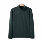 Meeste k&otilde;rge kaelusega aluss&auml;rk &uuml;hev&auml;rviline pikkade varrukatega &otilde;huke veniv top s&uuml;gis-talvise stiiliga aluskiht L