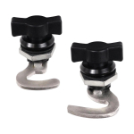 2x Esine hoiuriiuli karbi riiv Polaris Sportsman 300 400 450 700 800 jaoks black